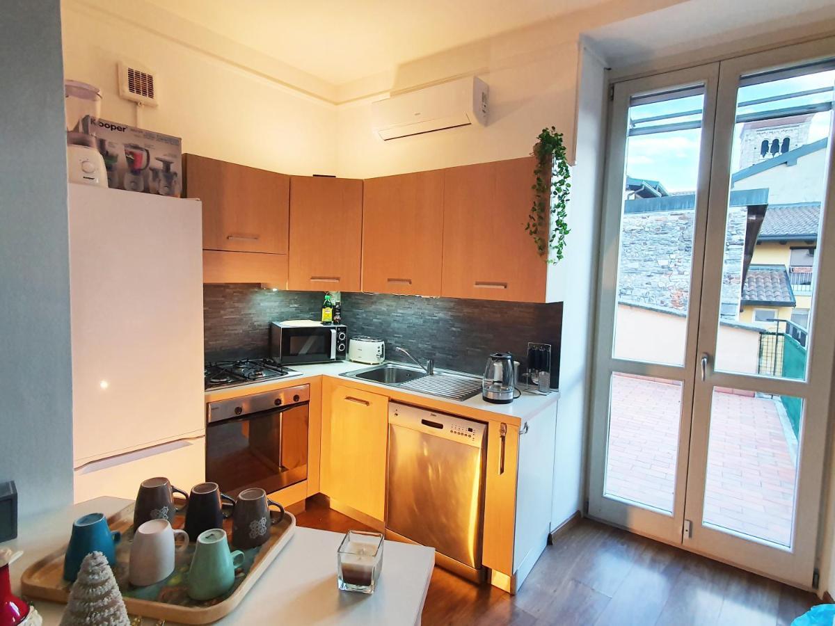 King Como Lake Center 9 Posti Letto- Grande Terrazza - 2 Bagni Privati ภายนอก รูปภาพ