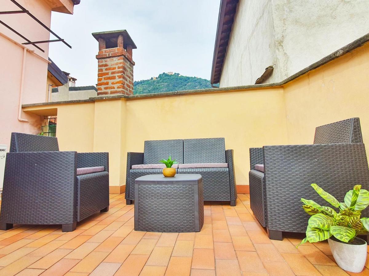 King Como Lake Center 9 Posti Letto- Grande Terrazza - 2 Bagni Privati ภายนอก รูปภาพ